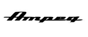 the brand logo for ampeg