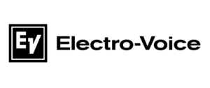 the brand logo for electro voice