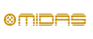 the brand logo for midas