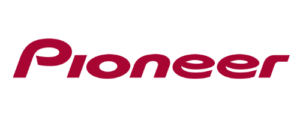 the brand logo for pioneer