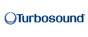 the brand logo for turbosound